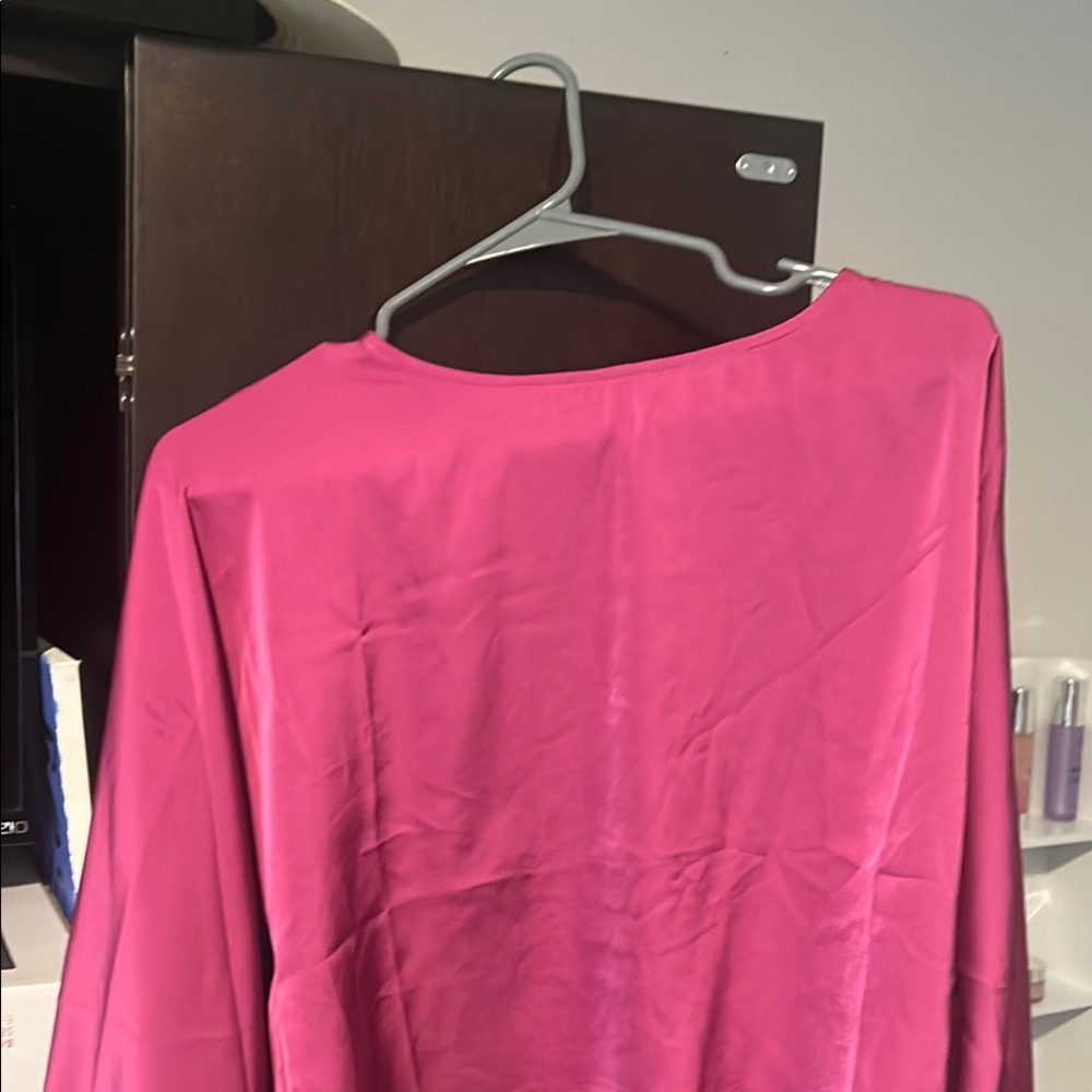 Vibrant Pink Blouse